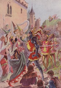 Le Retour du Chevalier - French School